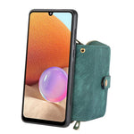Mobilskal till Xiaomi Redmi 15C 5G (EU) (173 mm) / 4G (EU) (173 mm) PU-läder bakstycke med dragkedja, korthållare och lång rem