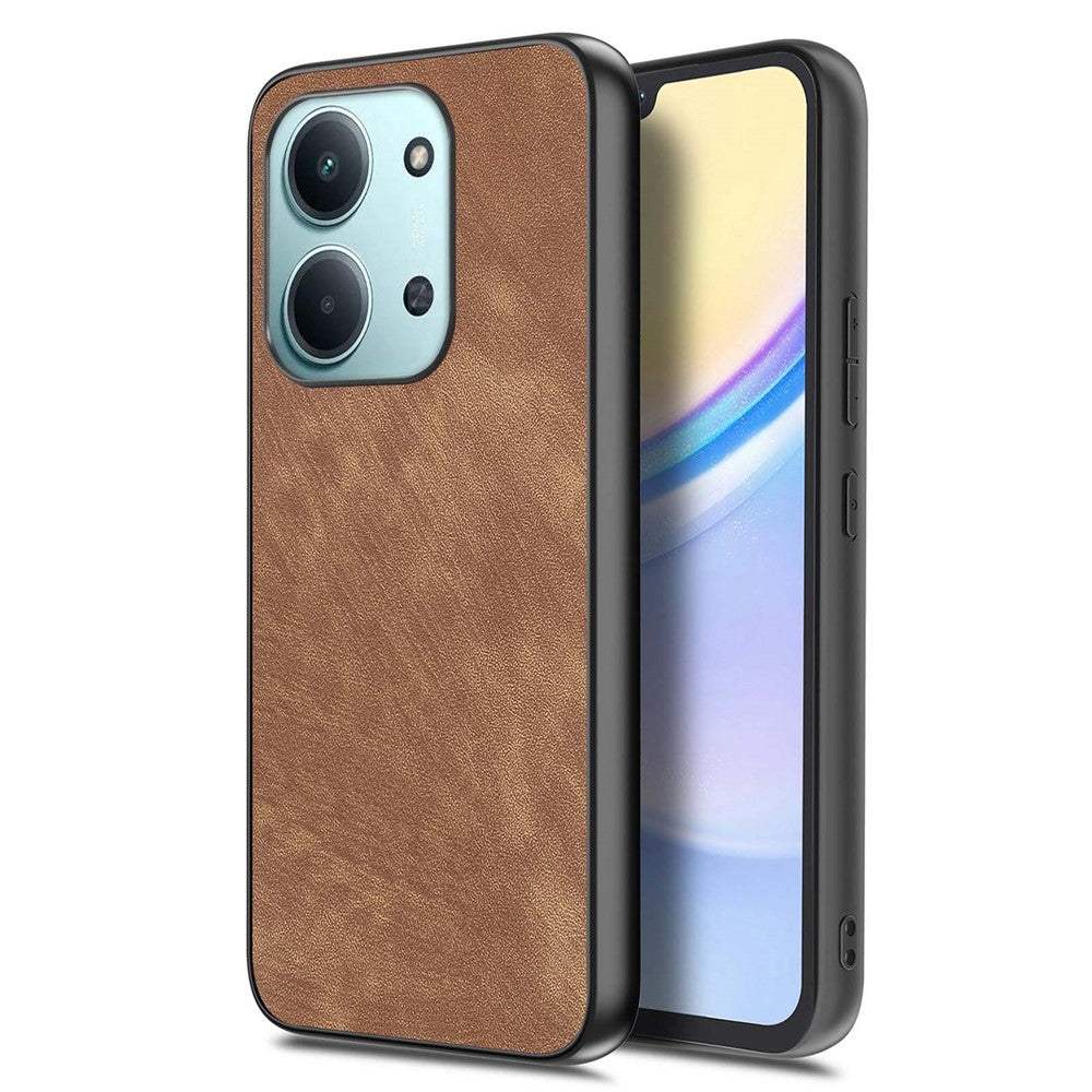Shockproof Case For Xiaomi Redmi 15C 5G (EU) (173mm) / 15C 4G (EU) (173mm) Slim Retro Leather Phone Back Cover
