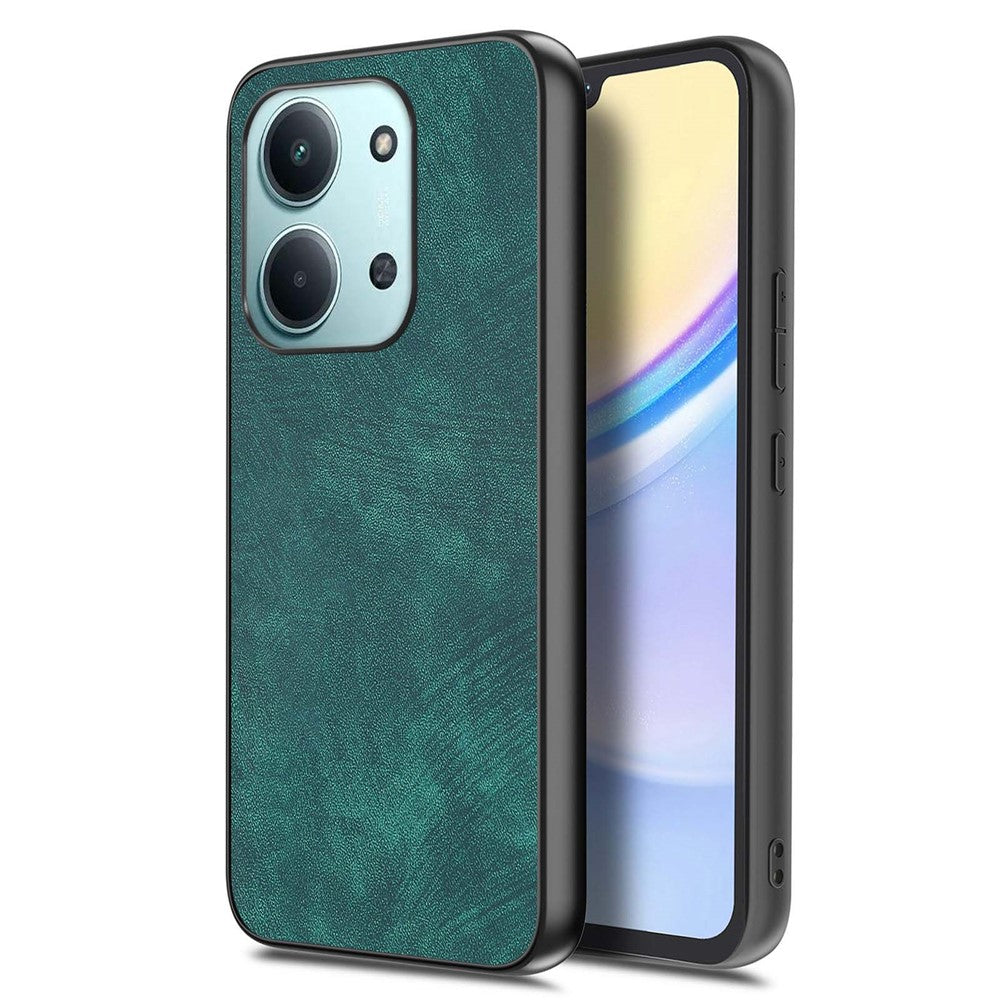 Shockproof Case For Xiaomi Redmi 15C 5G (EU) (173mm) / 15C 4G (EU) (173mm) Slim Retro Leather Phone Back Cover
