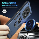 For Xiaomi Poco M8 5G / Redmi Note 15 5G (Global) Case PC + TPU Drop Defend Phone Cover with Ring Kickstand