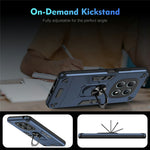 For Xiaomi Poco M8 5G / Redmi Note 15 5G (Global) Case PC + TPU Drop Defend Phone Cover with Ring Kickstand