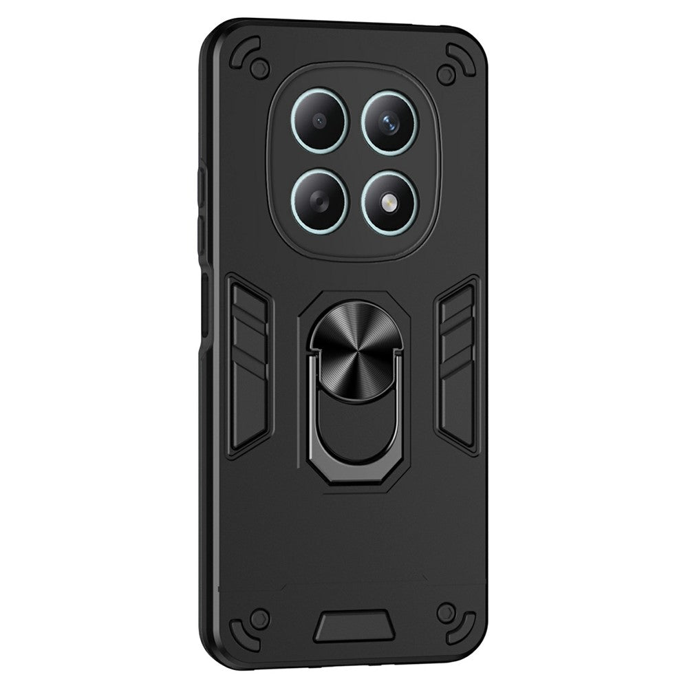 For Xiaomi Poco M8 5G / Redmi Note 15 5G (Global) Case PC + TPU Drop Defend Phone Cover with Ring Kickstand