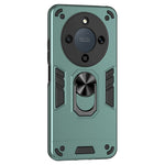 For Honor Magic8 Lite 5G / X9d 5G / X70 5G Case PC + TPU Drop Defend Phone Cover with Ring Kickstand