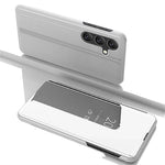 Samsung Galaxy S26 Flip Läderfodral med Stativ Helkroppsskyddande mobilfodral