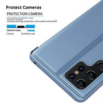 For Samsung Galaxy S26 Ultra Flip Leather Cover with Stand Full Body Protective Phone Case