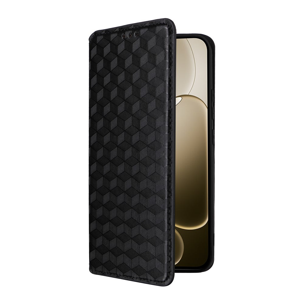 For Oppo F31 Pro 5G / A6 Pro 5G (China) Case Wallet Rhombus Imprinted Leather Phone Cover