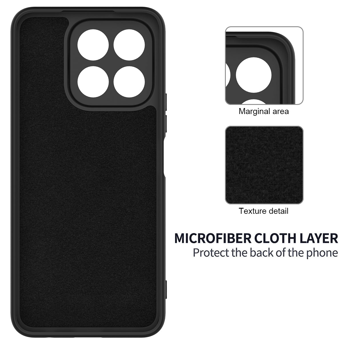 For Xiaomi 15T Liquid Silicone Case Phone Back Cover with Hand Strap