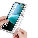For Xiaomi Redmi 15C 4G (Global) (171mm) / Poco C85 4G (171mm) Case Anti Scratch Acrylic TPU Clear Phone Cover