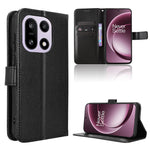 For OnePlus 15 5G Leather Wallet Case with Strap Diamond Texture Phone Cover