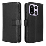 For OnePlus 15 5G Leather Wallet Case with Strap Diamond Texture Phone Cover