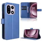 For OnePlus 15 5G Leather Wallet Case with Strap Diamond Texture Phone Cover