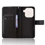 For Oppo Find X9 Pro 5G Leather Wallet Case with Strap Diamond Texture Phone Cover