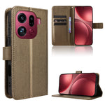 For Oppo Find X9 Pro 5G Leather Wallet Case with Strap Diamond Texture Phone Cover