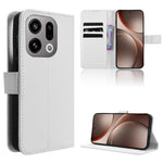For Oppo Find X9 5G Leather Wallet Case with Strap Diamond Texture Phone Cover