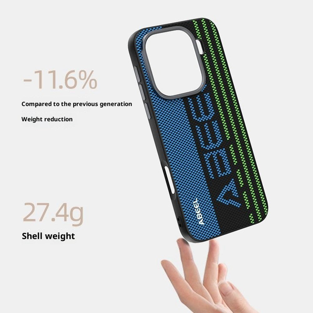 ABEEL For Oppo Find X9 5G Magnetic Case Micro-Embossing 6D Printed PC TPU Aluminum Alloy Leather Phone Cover