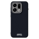 ABEEL For Oppo Find X9 5G Magnetic Case Printed PC TPU Aluminum Alloy Leather Phone Cover