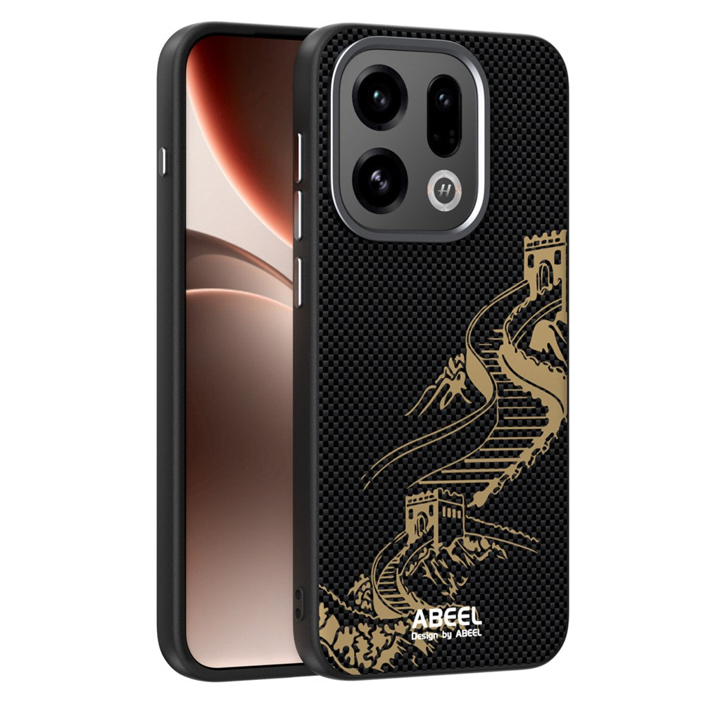 ABEEL For Oppo Find X9 5G Magnetic Case Ultra Slim PC TPU Phone Back Cover