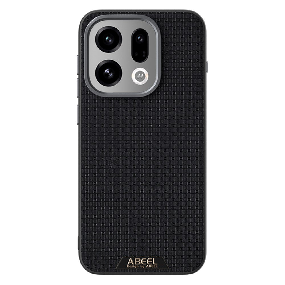 ABEEL For Oppo Find X9 5G Magnetic Case Textured Micro-Embossing Back Cover