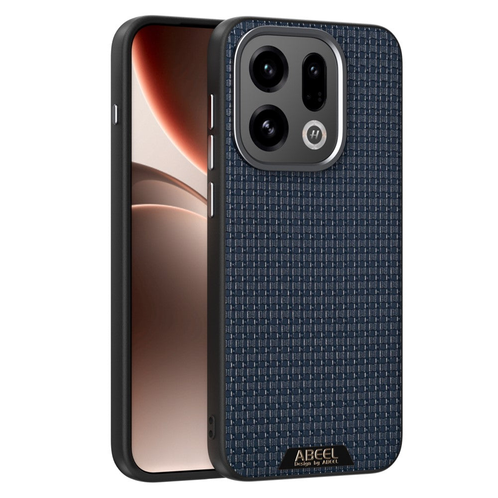 ABEEL For Oppo Find X9 5G Magnetic Case Textured Micro-Embossing Back Cover