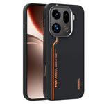 ABEEL For Oppo Find X9 Pro 5G Magnetic Case Micro-Embossing 6D Printed PC TPU Aluminum Alloy Leather Phone Cover