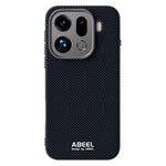 ABEEL För Oppo Find X9 Pro 5G Magnetiskt Skal Tryckt PC TPU Aluminiumlegering Läder mobilskal