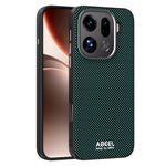 ABEEL För Oppo Find X9 Pro 5G Magnetiskt Skal Tryckt PC TPU Aluminiumlegering Läder mobilskal