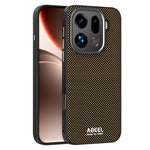 ABEEL För Oppo Find X9 Pro 5G Magnetiskt Skal Tryckt PC TPU Aluminiumlegering Läder mobilskal