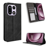 For OnePlus 15 5G Leather Case Wallet Stand Retro Texture Phone Cover