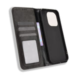 For OnePlus 15 5G Leather Case Wallet Stand Retro Texture Phone Cover
