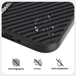 ABEEL magnetisk cover til Oppo Find X9 Pro 5G, PC + TPU + aluminiumslegering + PU-læder, slankt mobilcover