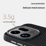 ABEEL magnetisk cover til Oppo Find X9 Pro 5G, PC + TPU + aluminiumslegering + PU-læder, slankt mobilcover