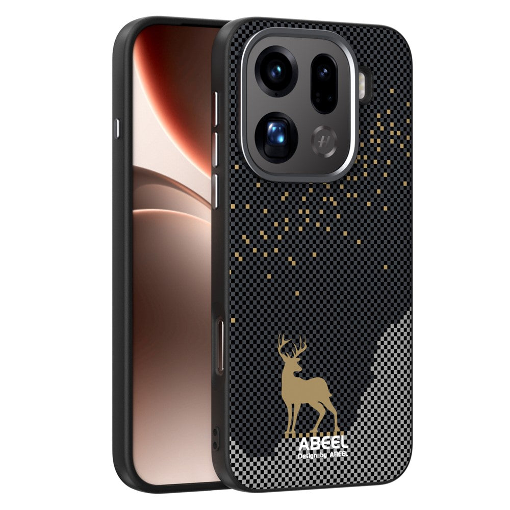 ABEEL For Oppo Find X9 Pro 5G Magnetic Case Ultra Slim PC TPU Phone Back Cover