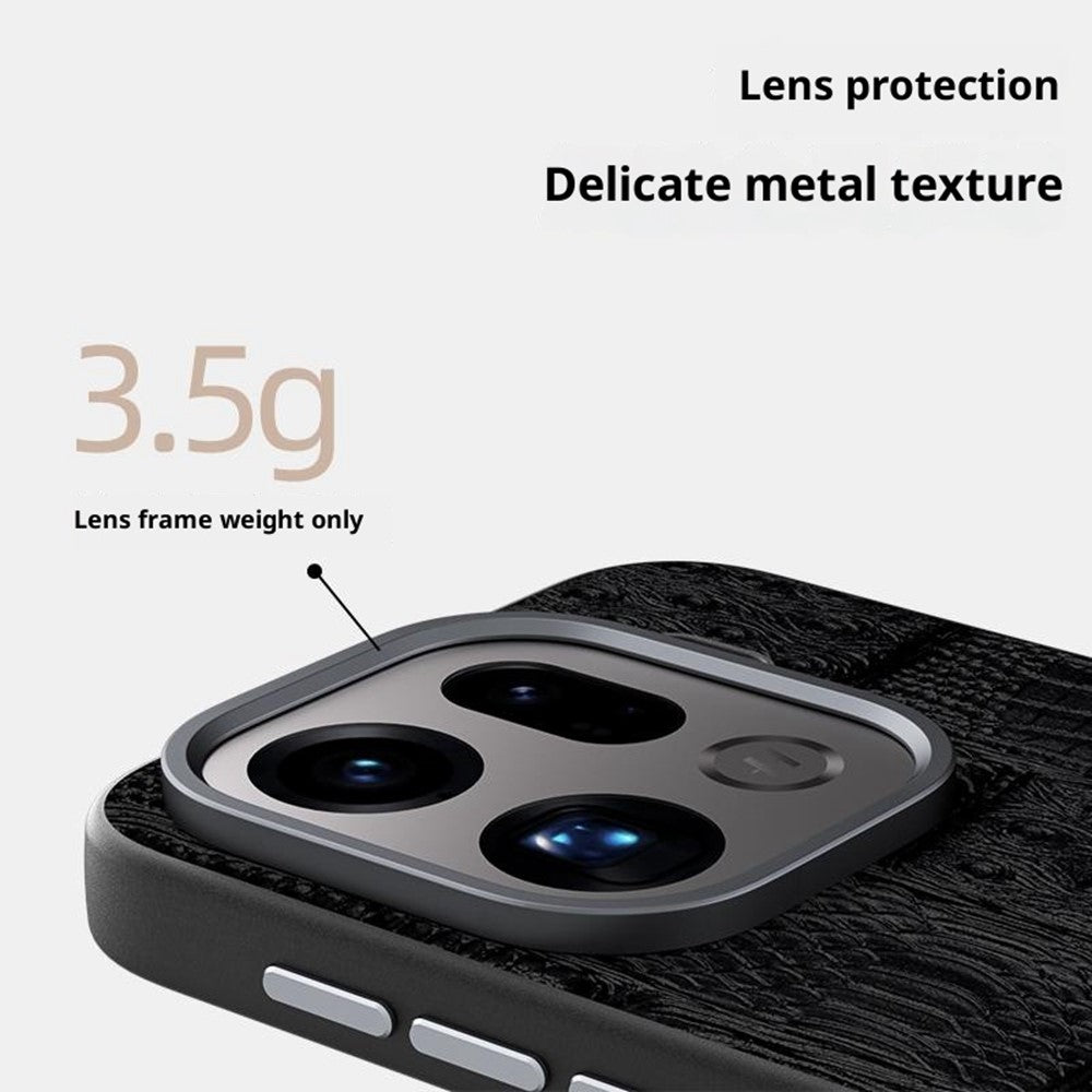 ABEEL För Oppo Find X9 Pro 5G Magnetiskt Skal Beast Texture Mikroprägling Baksida