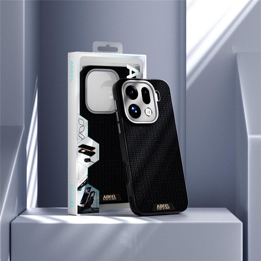 ABEEL För Oppo Find X9 Pro 5G Magnetiskt Skal Texturerat Mikropräglat Bakstycke