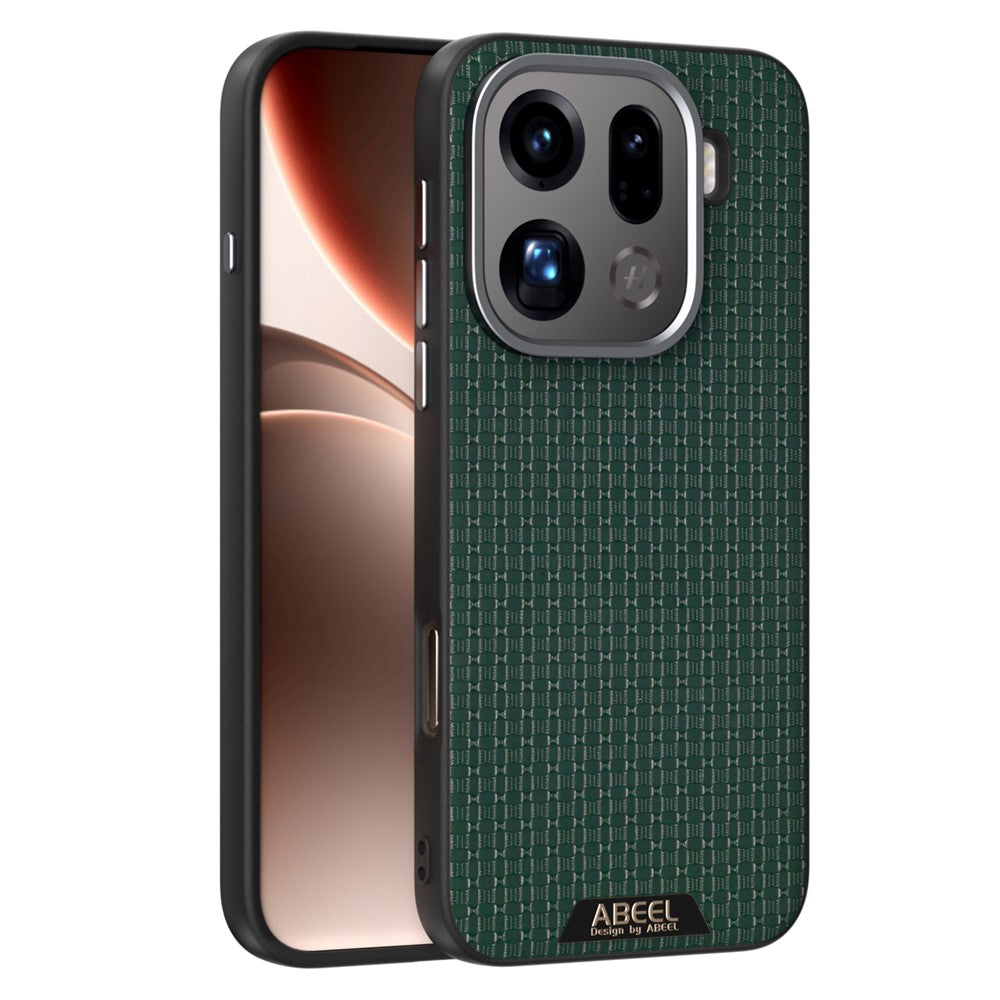 ABEEL För Oppo Find X9 Pro 5G Magnetiskt Skal Texturerat Mikropräglat Bakstycke