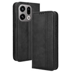 Oppo Find X9 5G Läderfodral Plånboksfodral Retro Textur mobilskal
