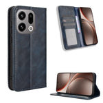 Oppo Find X9 5G Läderfodral Plånboksfodral Retro Textur mobilskal