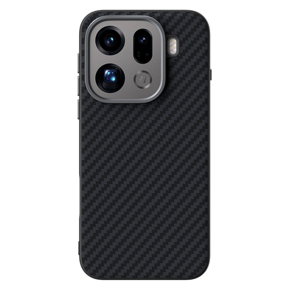 ABEEL For Oppo Find X9 Pro 5G Magnetic Case Carbon Fiber Texture Back Cover