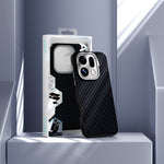 ABEEL For Oppo Find X9 Pro 5G Magnetic Case Carbon Fiber Texture Back Cover