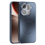 ABEEL-magnetisk mobilbagside i TPU og PC med kølende mat overflade og linsefilm til Oppo Find X9 Pro 5G