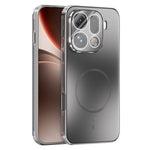 ABEEL-magnetisk mobilbagside i TPU og PC med kølende mat overflade og linsefilm til Oppo Find X9 Pro 5G