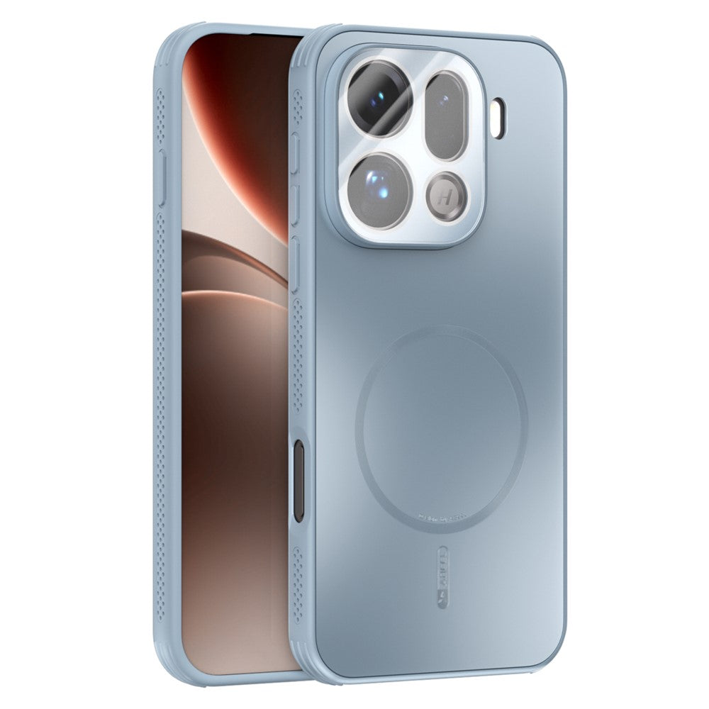 ABEEL-magnetisk mobilbagside i TPU og PC med kølende mat overflade og linsefilm til Oppo Find X9 Pro 5G