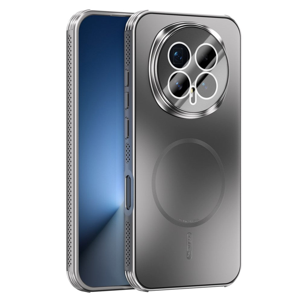 ABEEL For Honor Magic8 5G Magnetic Case TPU PC Cooling Matte Phone Back Cover with Lens Film