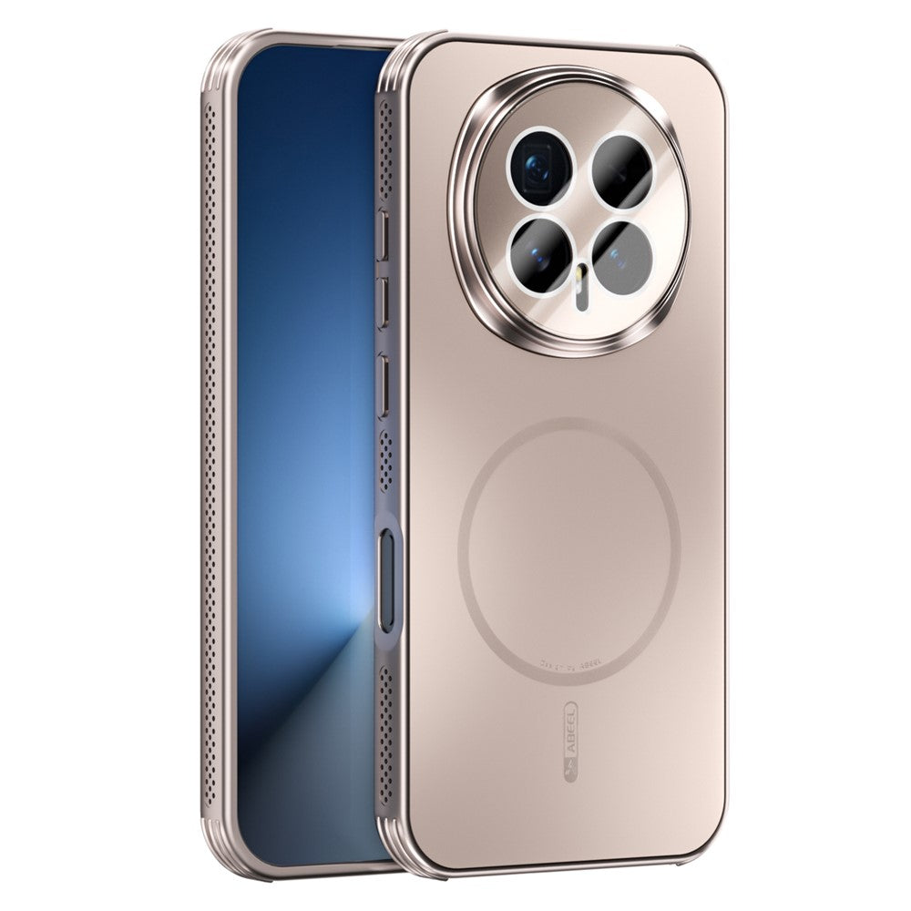 ABEEL For Honor Magic8 5G Magnetic Case TPU PC Cooling Matte Phone Back Cover with Lens Film