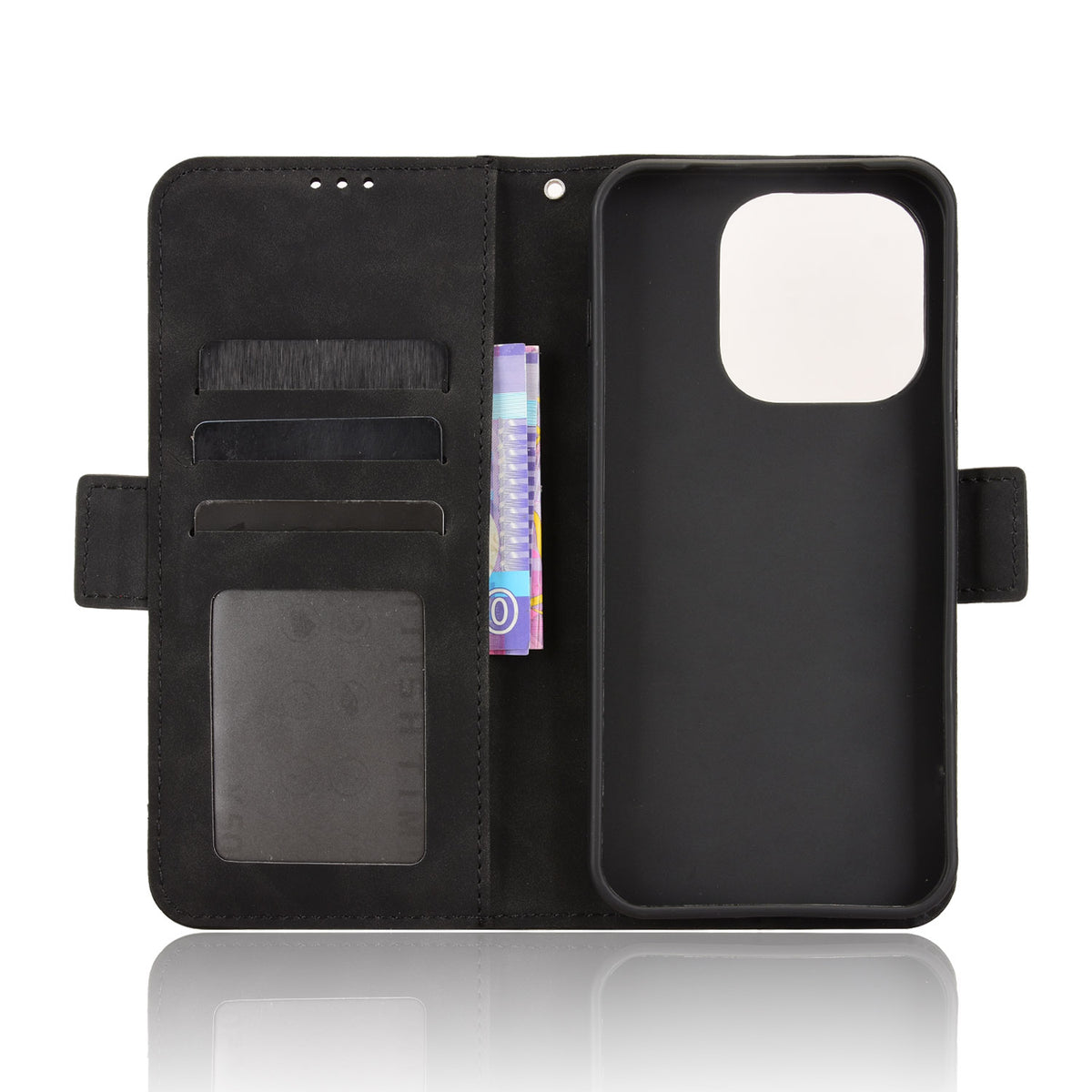Til OnePlus 15 5G Læderetui Telefonpung Cover med Flere Kortlommer