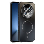 ABEEL For Honor Magic8 Pro 5G Magnetiskt Skal TPU PC Kylande Matt mobil Baksida med Linsfilm