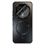 ABEEL For Honor Magic8 Pro 5G Magnetiskt Skal TPU PC Kylande Matt mobil Baksida med Linsfilm