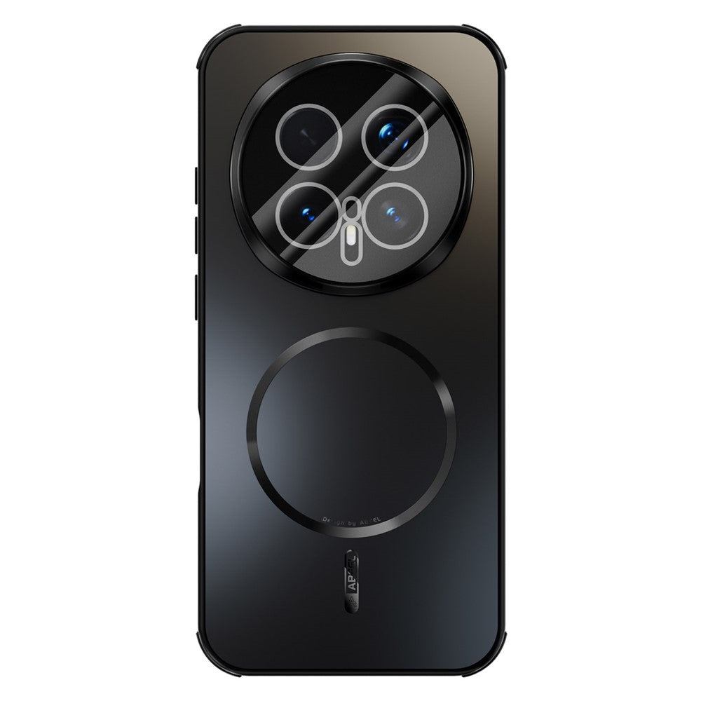 ABEEL For Honor Magic8 Pro 5G Magnetiskt Skal TPU PC Kylande Matt mobil Baksida med Linsfilm