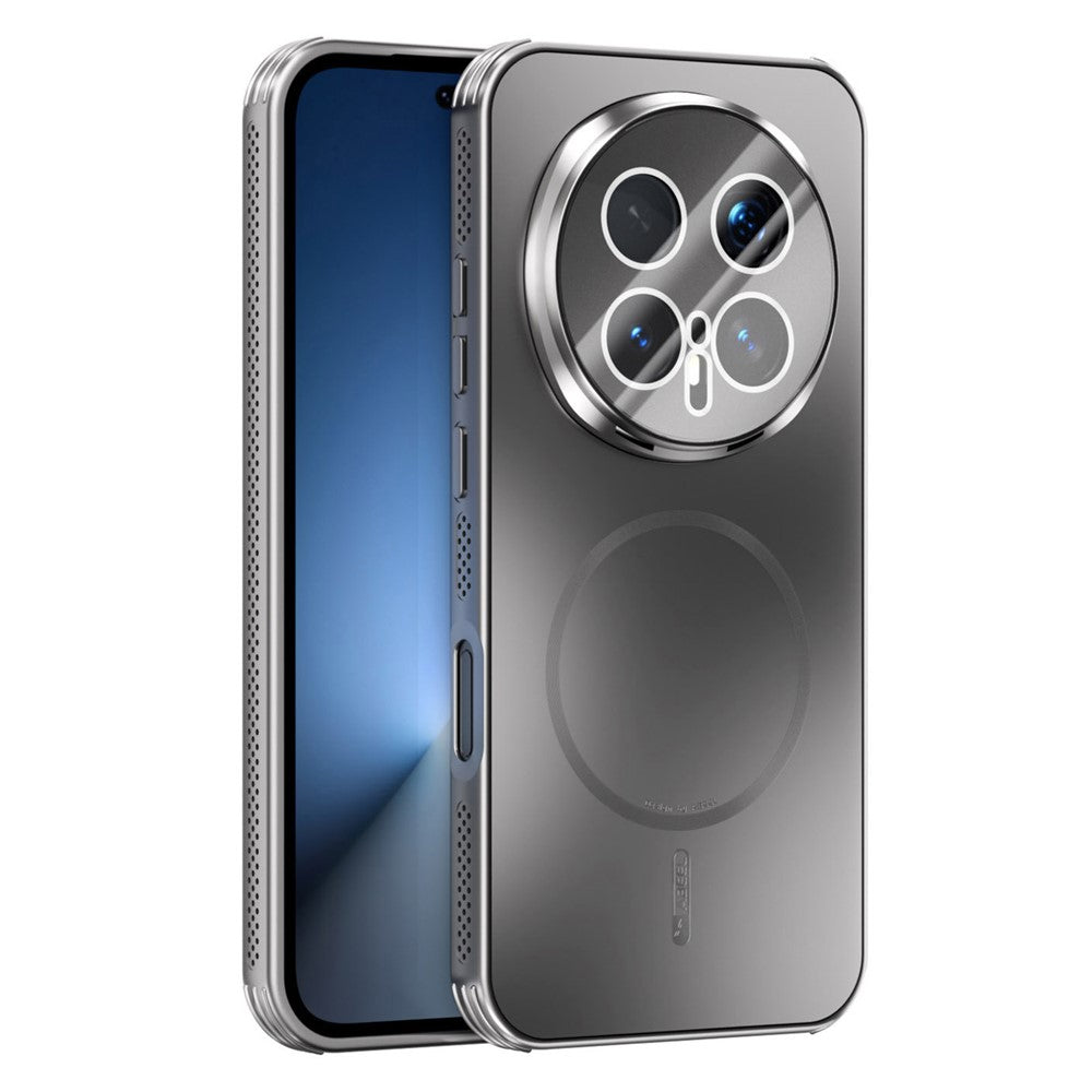 ABEEL For Honor Magic8 Pro 5G Magnetiskt Skal TPU PC Kylande Matt mobil Baksida med Linsfilm