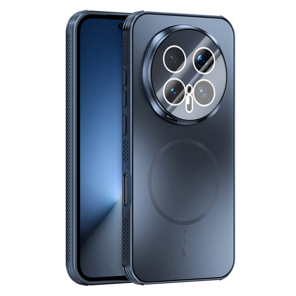 ABEEL For Honor Magic8 Pro 5G Magnetiskt Skal TPU PC Kylande Matt mobil Baksida med Linsfilm